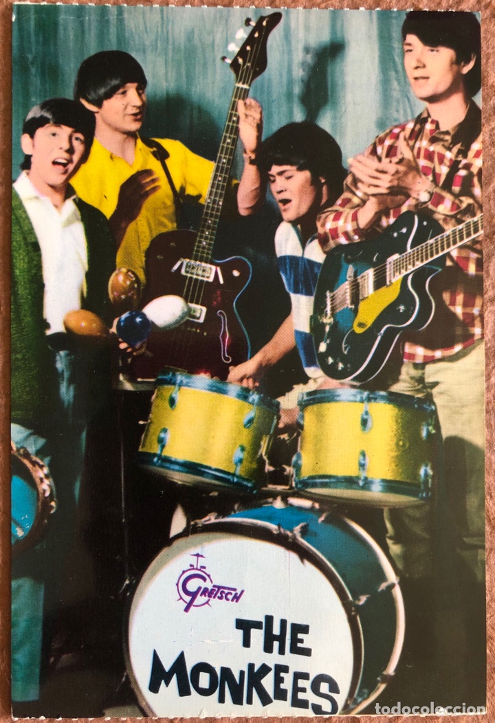 Photos de Chanteurs et Chanteuses: THE MONKEES. POSTAL SIN CIRCULAR BERGAS N&deg; 723.