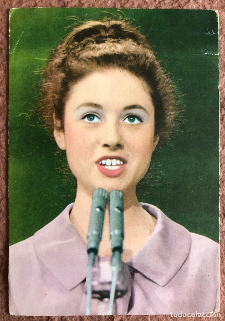Fotos von Musikern: GIGLIOLA CINQUETTI. POSTAL SIN CIRCULAR OSCARCOLOR N&deg; 272.