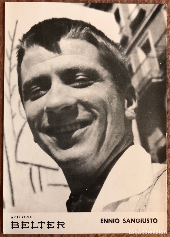 Fotos de cantantes: ENNIO SANGIUSTO. FOTOGRAF&Iacute;A PROMOCIONAL DISCOGR&Aacute;FICA ARTISTAS BELTER.