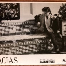 Fotos de Cantantes: JOSÉ LUIS MACIAS. FOTOGRAFÍA PROMOCIONAL GRABACIONES ACCIDENTALES/EL COMETA DE MADRID (AÑOS 80).. Lote 205072351