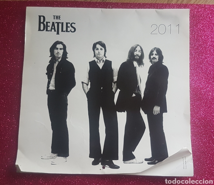 Fotos de cantantes: Calendario de The Beatles 2011 los Beatles rock pop fans fan coleccion