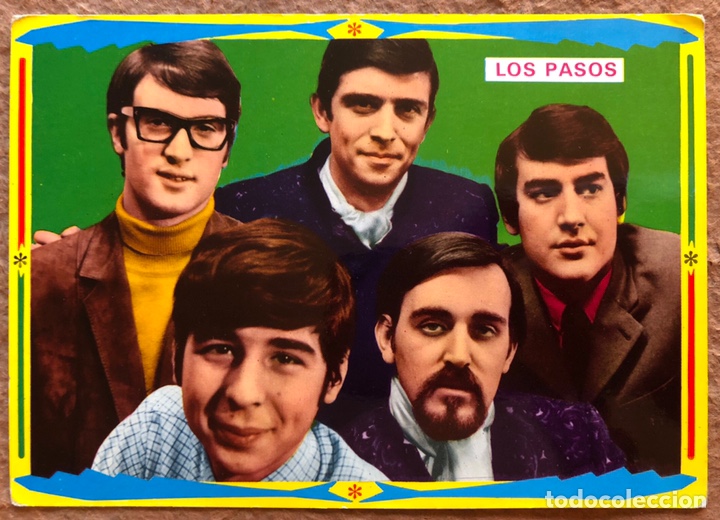 Photos of Singers: LOS PASOS. POSTAL SIN CIRCULAR VIKINGO N&deg; 578 (1968).