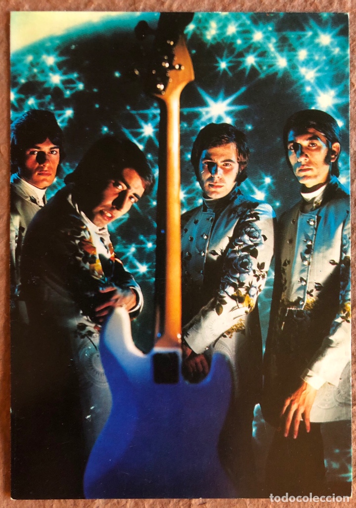 Photos of Singers: LOS GRITOS. POSTAL SIN CIRCULAR EDICIONES ART&Iacute;STICAS LEON COLOR (1968).