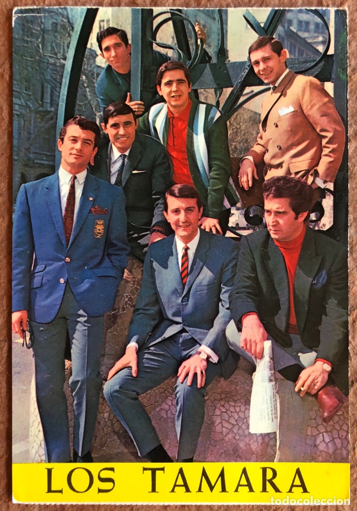 Photos of Singers: LOS TAMARA. POSTAL SIN CIRCULAR BERGAS N&deg; 800 (1968). FOTO: H. SEGU&Iacute;.