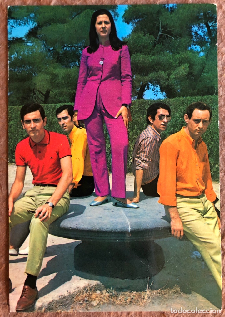 Photos of Singers: LOS STOP. POSTAL SIN CIRCULAR BERGAS N&deg; 799 (1968). FOTO: H. SEGU&Iacute;.