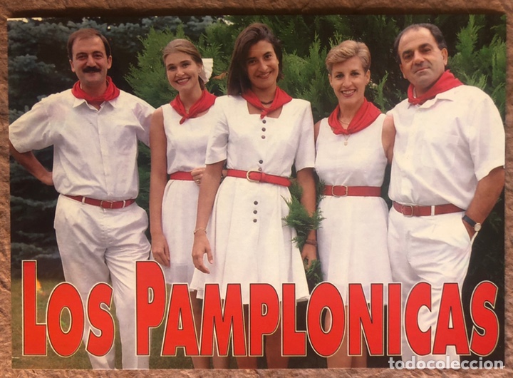 Fotos de Cantores: LOS PAMPLONICAS. FOTOGRAF&Iacute;A PROMOCIONALE JOTA NAVARRA. A&Ntilde;OS 90.