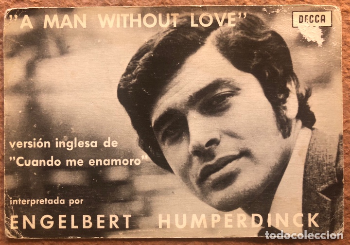 Photos of Singers: ENGELBERT HUMPERDINCK. FOTOGRAF&Iacute;A PROMOCIONAL DISCOGR&Aacute;FICA DECCA (1968).