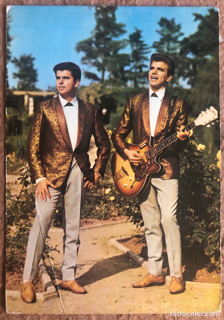 Photos of Singers: DUO JUVENT&rsquo;S. POSTAL SIN CIRCULAR POSTALCOLOR N&deg; 50 (1963).