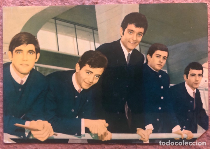 Fotos de Cantores: LOS MUSTANGS. POSTAL SIN CIRCULAR OSCARCOLOR N&deg; 269.