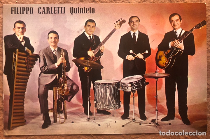 Foto di Cantanti: FILIPPO CARLETTI QUINTETO. FOTOGRAF&Iacute;A PROMOCIONAL DISCOS ZAFIRO.