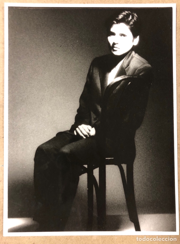 Fotos de cantantes: TANITA TIKARAM. FOTOGRAF&Iacute;A ORIGINAL PROMOCIONAL EN B/N. FINALES A&Ntilde;OS 80.