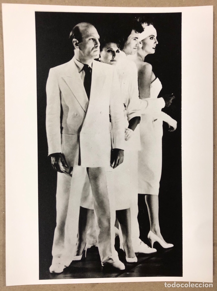 Fotos de cantantes: THE MANHATTAN TRANSFER. FOTOGRAF&Iacute;A ORIGINAL PROMOCIONAL EN B/N (A&Ntilde;OS 80).