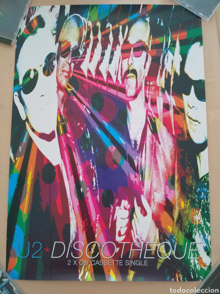 Fotos de cantantes: U2 original promo poster Discotheque Pop