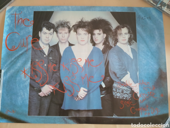 the cure original promo poster fiction kiss me - Buy Postcards and