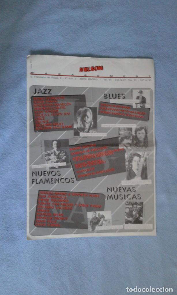 Photos of Singers: PROGRAMA/PORTER NELSON MANAGEMENT MEDIDAS 42X30 CM.