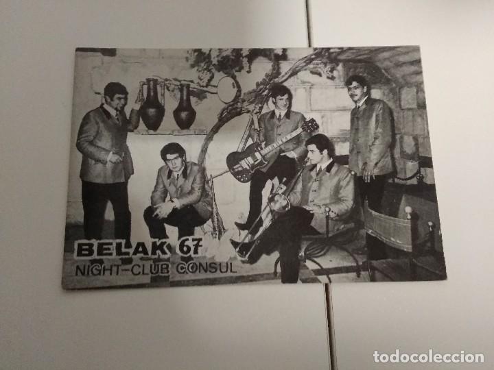 Photos of Singers: BELAK 67 POSTAL PROMOCIONAL