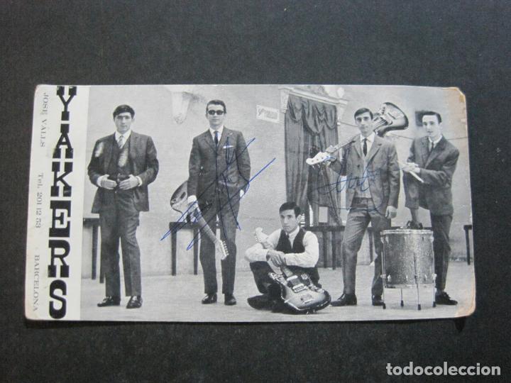 Photos de Chanteurs et Chanteuses: YAKERS-AUTOGRAFOS-PUBLICIDAD ANTIGUA DE MUSICA-VER FOTOS-(V-20.750)