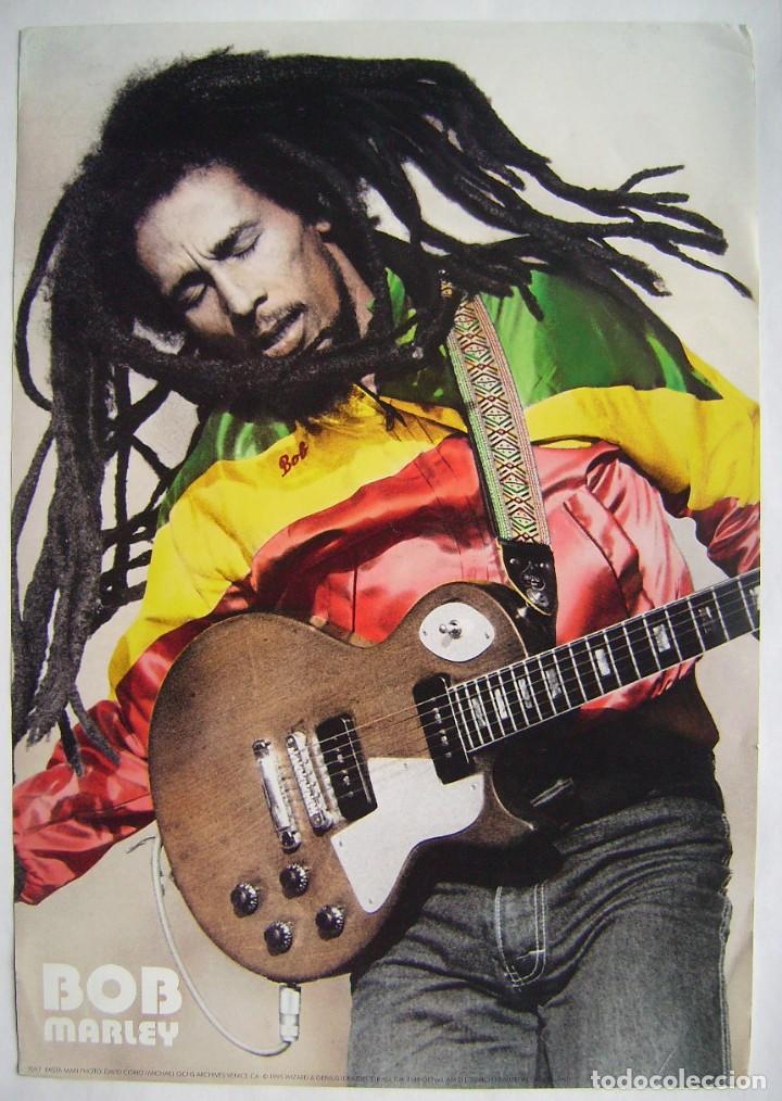 Fotos de Cantantes: BOB MARLEY. POSTER SUIZO 34 X 49 cms.