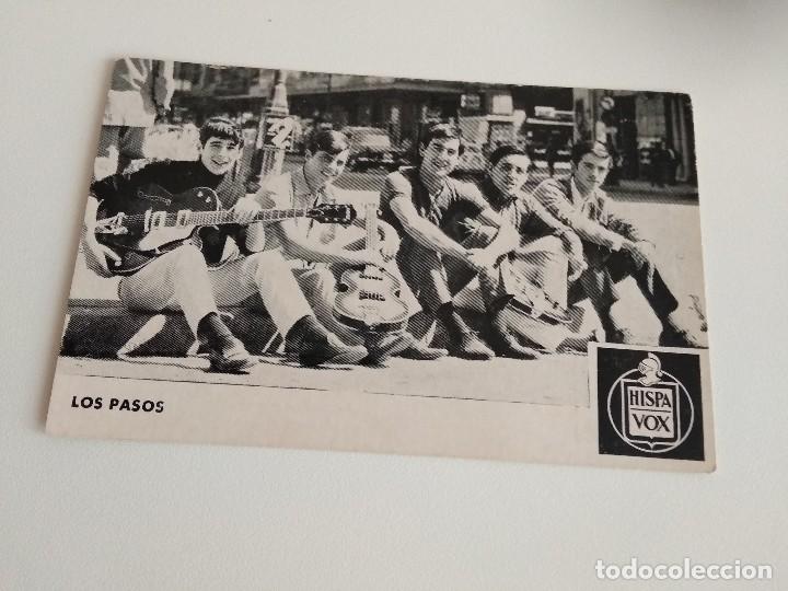 Photos of Singers: POSTAL PROMOCIONAL LOS PASOS / HISPAVOX