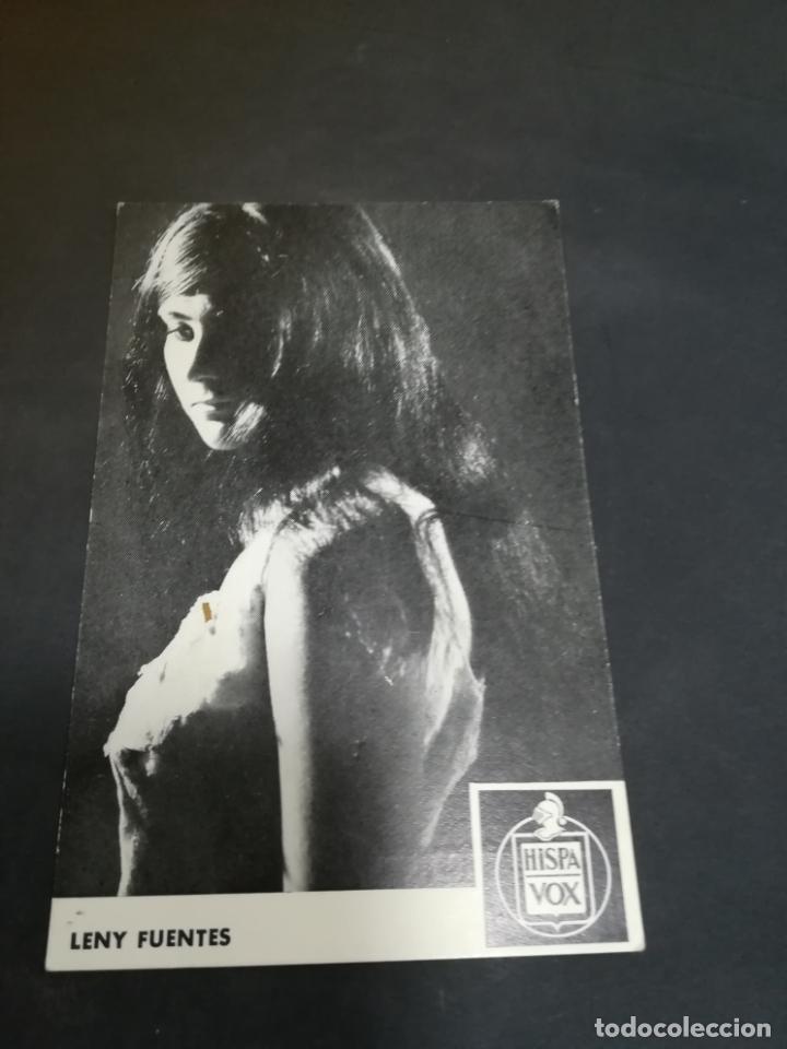 Fotos de cantantes: TARJETA DE PRESENTACION. IMAGEN DE LA ARTISTA LENY FUENTES