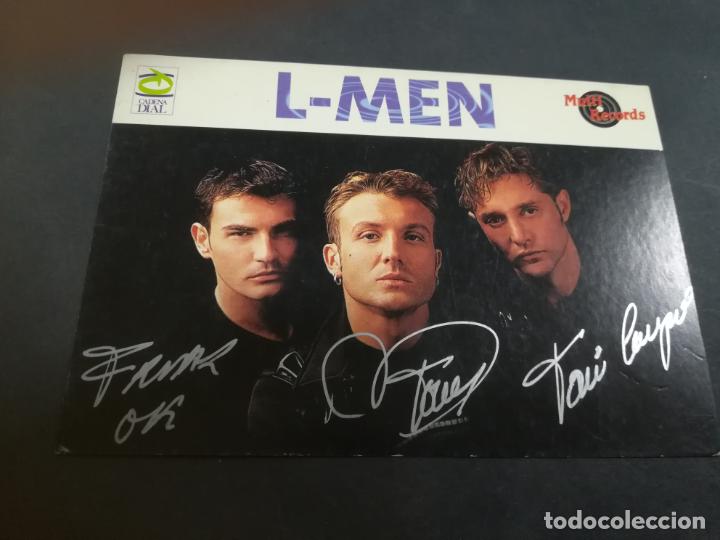 Fotos de cantantes: TARJETA DE PRESENTACION. IMAGEN DEL GRUPO MUSICAL L-MEN