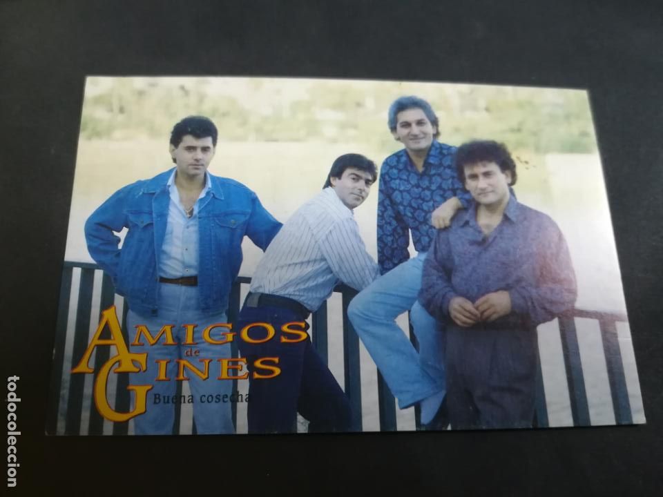 Fotos de cantantes: TARJETA DE PRESENTACION. IMAGEN DEL GRUPO MUSICAL AMIGOS DE GINES