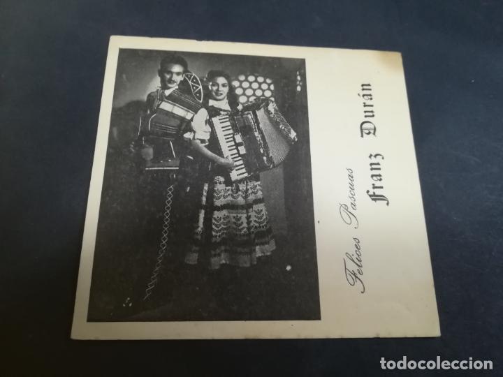 Fotos de cantantes: TARJETA DE PRESENTACION. IMAGEN DEL GRUPO MUSICAL FRANZ DURAN