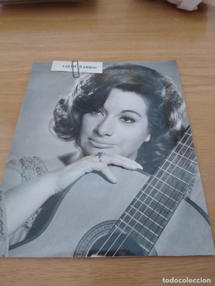 Photos de Chanteurs et Chanteuses: EDITH BARROS -FOTO ORIGINAL FOLKLORE ARGENTINO