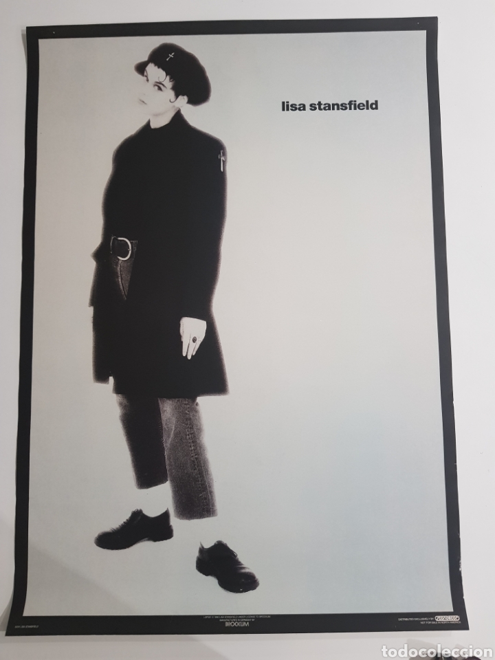 Photos of Singers: Poster Lisa Stansfield Brockum 1990