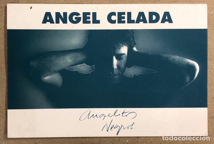 Foto di Cantanti: &Aacute;NGEL CELADA &ldquo;ANGELITOS NEGROS&rdquo; (1995). POSTAL SIN CIRCULAR PROMOCIONAL.