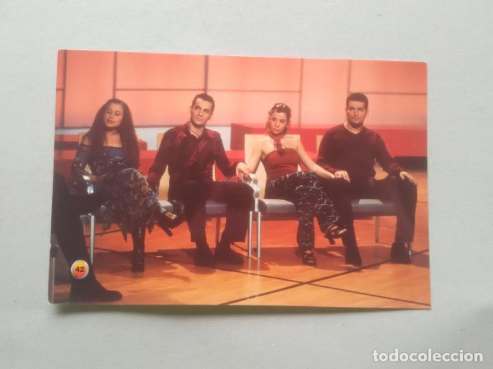 Fotos de cantantes: N&ordm; 42 VER&Oacute;NICA NATALIA MANU - FOTO POSTAL OPERACI&Oacute;N TRIUNFO 1 PANINI PHOTOCARDS OT 1 GESTMUSIC 2002