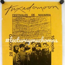 Fotos de Cantantes: TUXEDOMOON. CARTEL ORIGINAL HISTÓRICO CONCIERTO EN LA CIUDADELA (PAMPLONA) EN 1986.