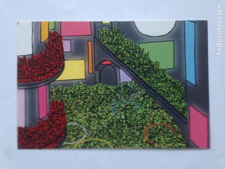 Photos of Singers: POSTAL LOS CAMPESINOS BLOCK PARTY No4 POSTCARD