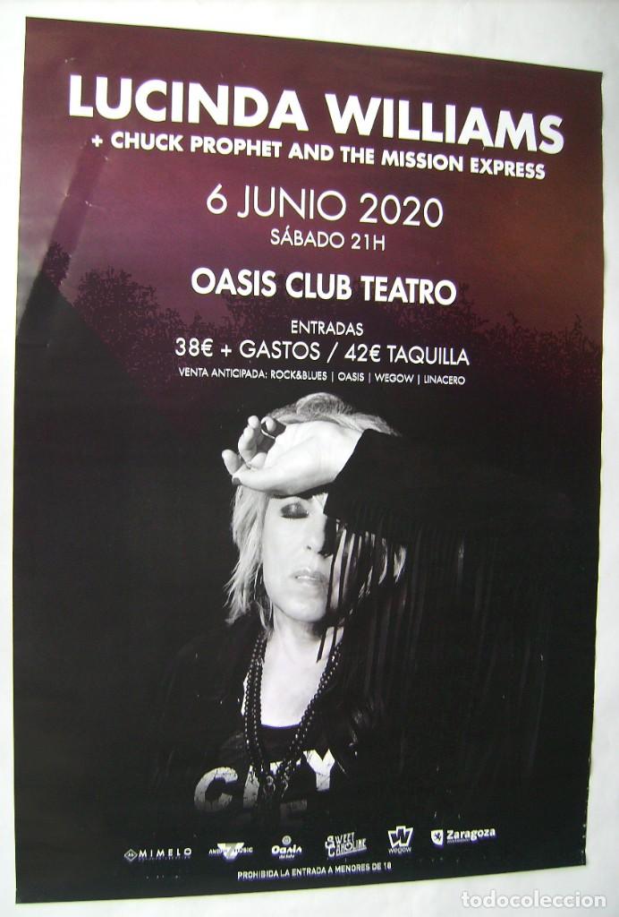 Photos de Chanteurs et Chanteuses: LUCINDA WILLIAMS. POSTER 70 X 100 cms.