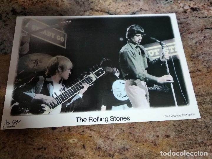 Fotos de Cantantes: POSTAL ROLLING STONES
