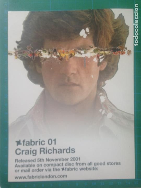 Fotos de cantantes: FLYER FABRIC 01 CRAIG RICHARDS - 2001 -