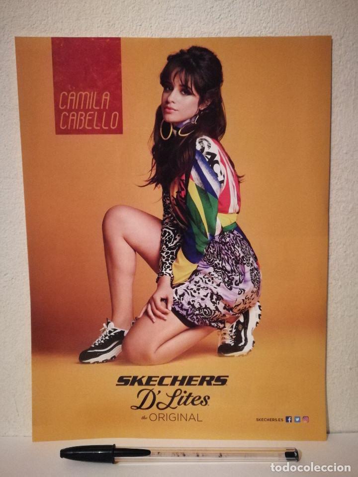 Photos of Singers: ANUNCIO ACARTONADO -A4- CAMILA CABELLO - Skechers CALZADO - MODA