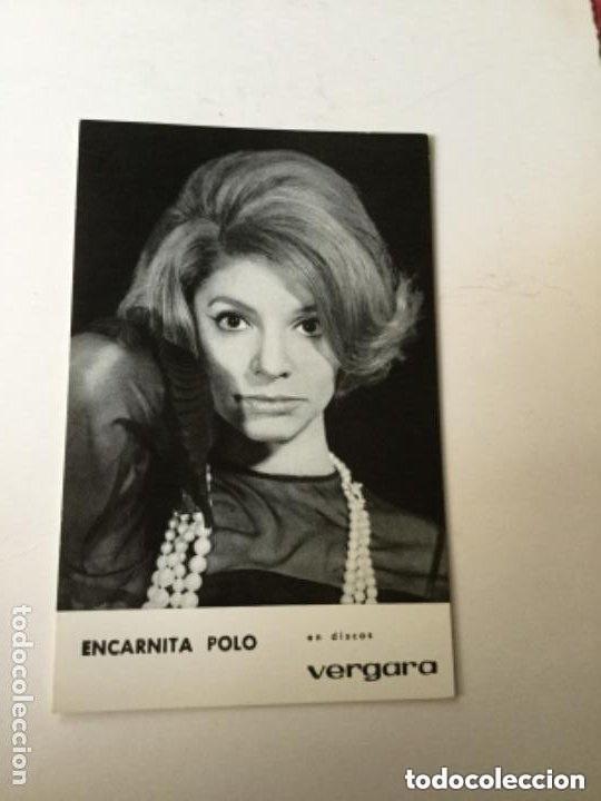 Fotos von Musikern: Encarnita polo-14x9 cm