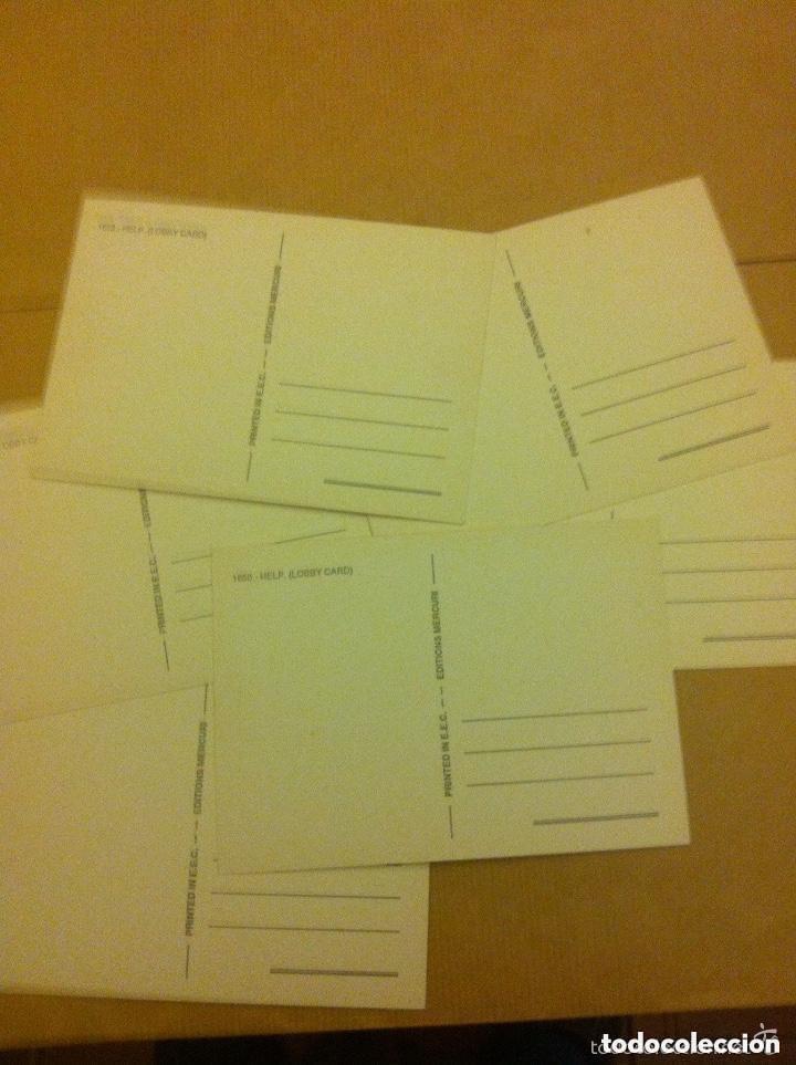 Fotos de cantantes: beatles- 6 postales HELP - Foto 2
