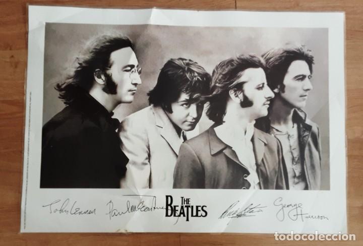 Fotos de cantantes: The beatles. Gran p&oacute;ster plastificado