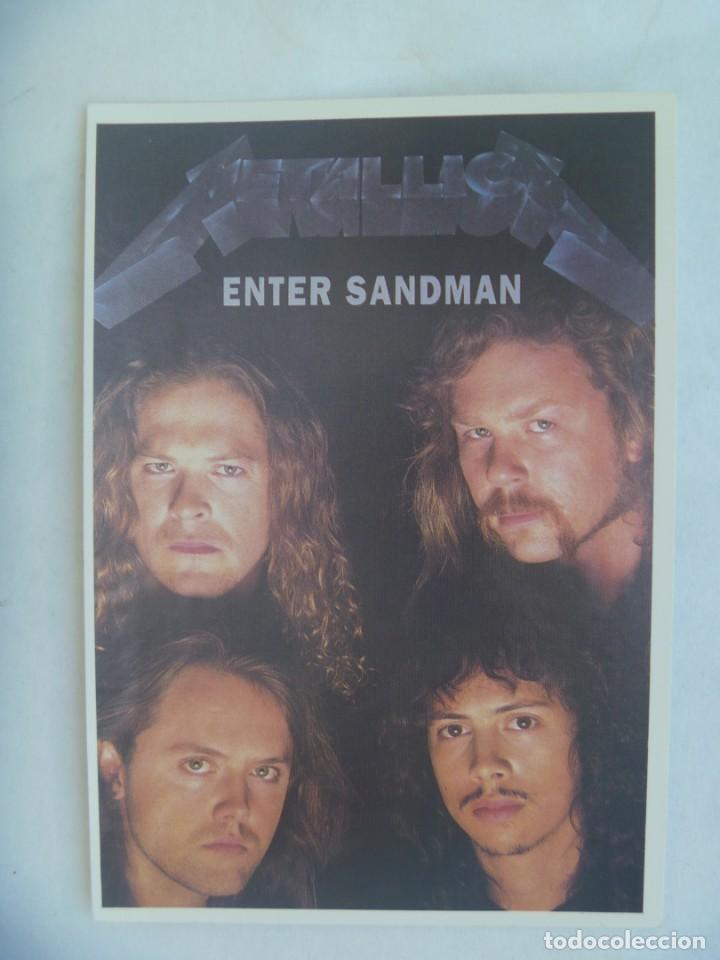 Fotos de Cantantes: POSTAL DE METALLICA , ENTER SANDMAN