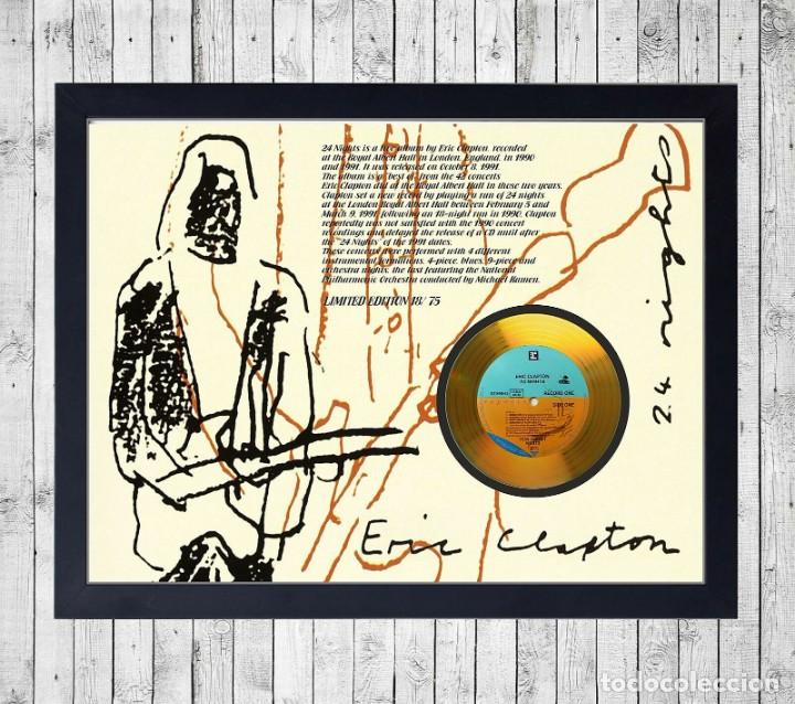 Fotos de Cantantes: ERIC CLAPTON 24 NIGHTS CUADRO CON GOLD O PLATINUM CD EDICION LIMITADA. FRAMED