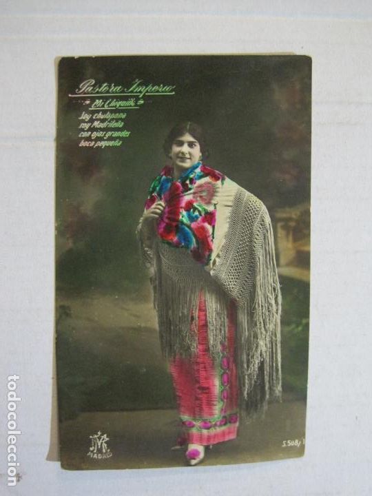 Photos de Chanteurs et Chanteuses: PASTORA IMPERIO-FOTOGRAFICA-POSTAL ANTIGUA-VER FOTOS-(75.295)