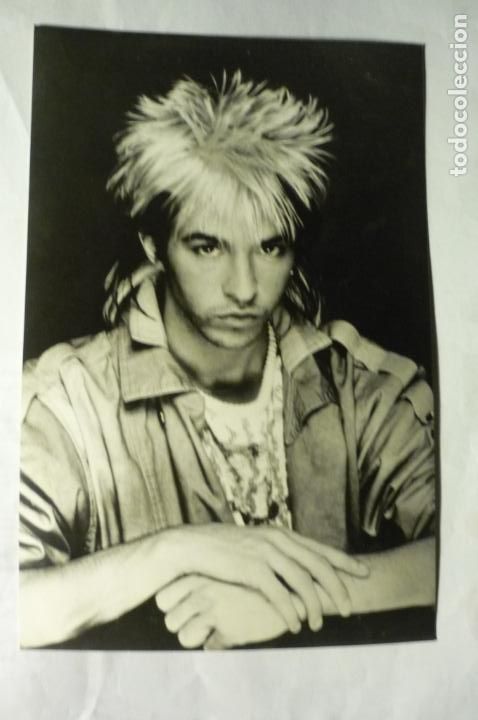 Photos of Singers: foto prensa 13 x 18 cantante limahl