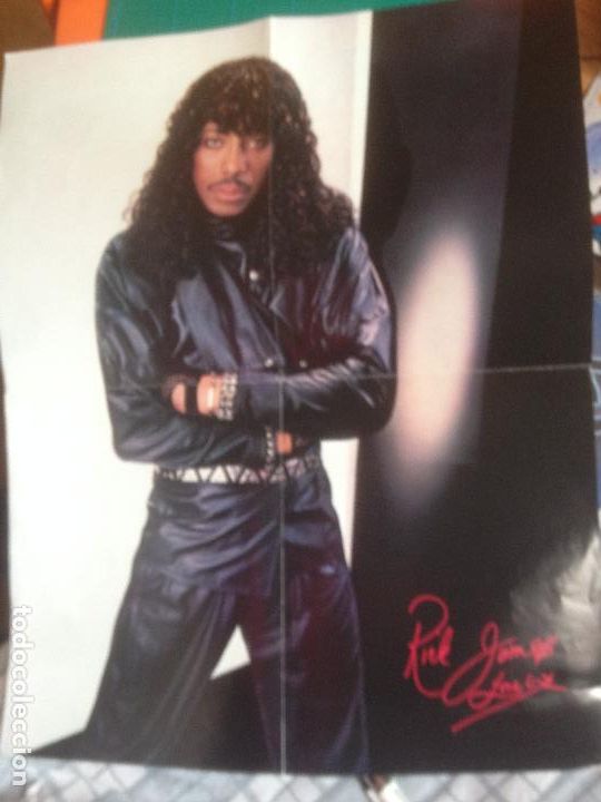 Fotos de Cantantes: POSTER RICK JAMES - DOBLE