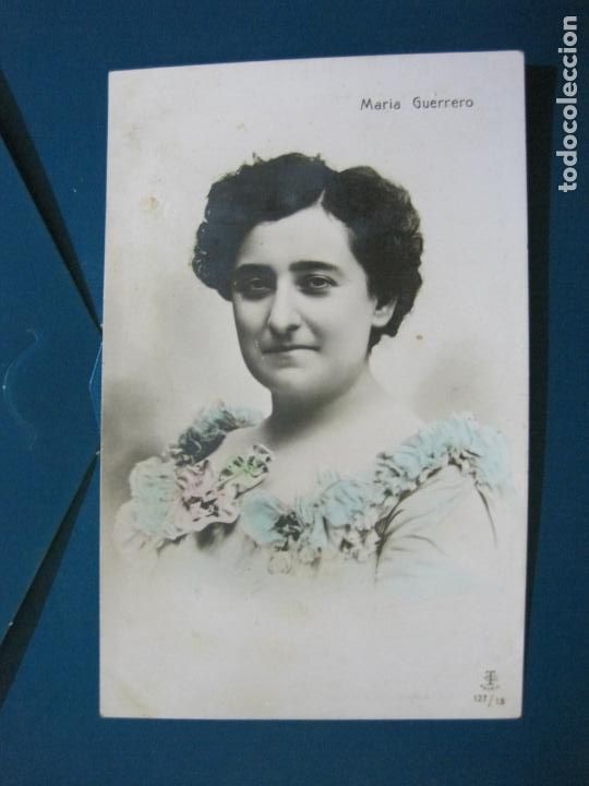 Fotos de cantantes: MARIA GUERRERO-FOTOGRAFICA-POSTAL ANTIGUA-(75.531)