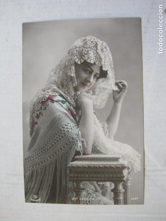 Fotos de cantantes: SRTA ZORAIDA-FOTOGRAFICA-POSTAL ANTIGUA-(75.536)