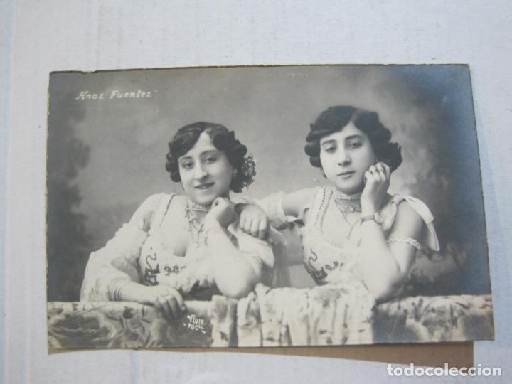 Fotos de cantantes: HERMANAS FUENTES-FOTOGRAFICA-POSTAL ANTIGUA-(75.537)