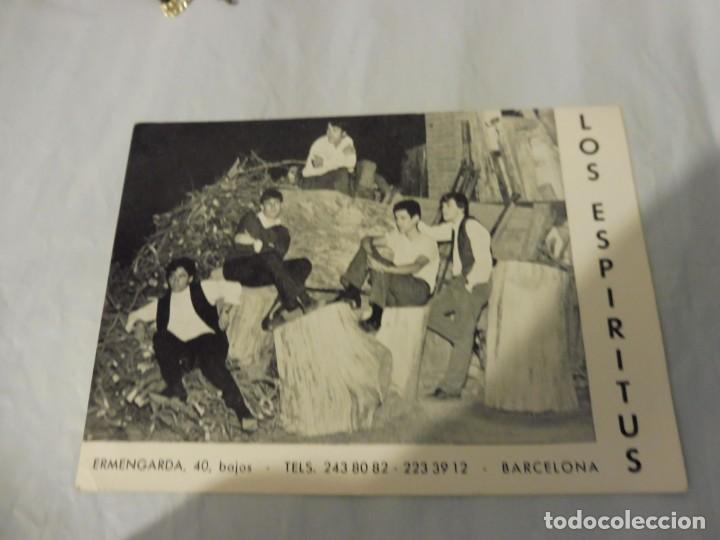 Fotos de Cantantes: Postal grupo Los Esp&iacute;ritus