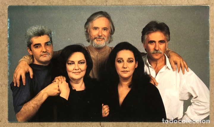Fotos von Musikern: EL CONSORCIO &ldquo;LO QUE NUNCA MUERE&rdquo; (1994). TARJETA PROMOCIONAL HISPAVOX.